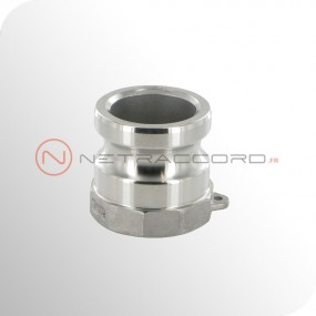 Adapteur type A femelle NPT  - Inox