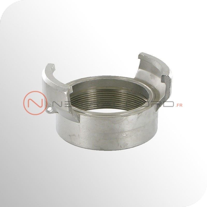 Raccord Guillemin femelle sans verrou BSP - Inox Raccord Guillemin femelle sans verrou BSP - Inox